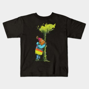 Rooted in Love: Earth Day 2024 Tree Hugger Kids T-Shirt